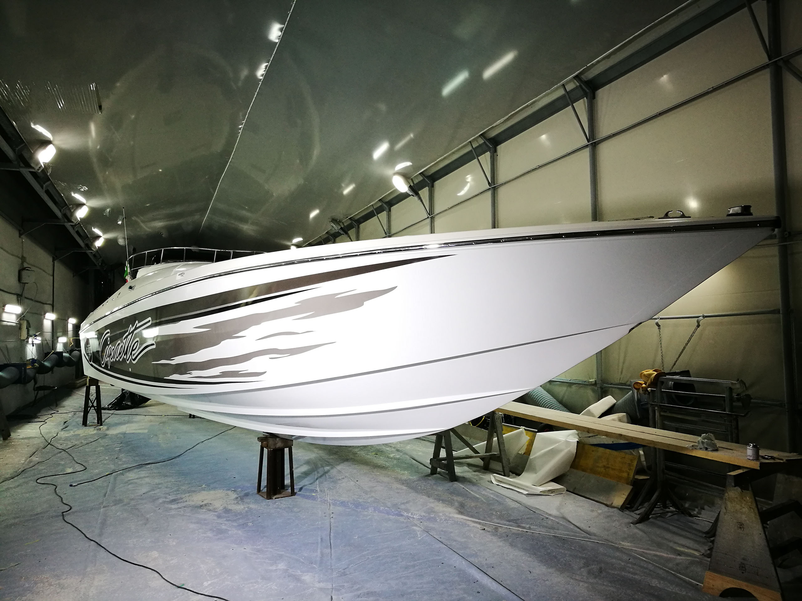 rivestimento torando esterno colore red gloss 3M